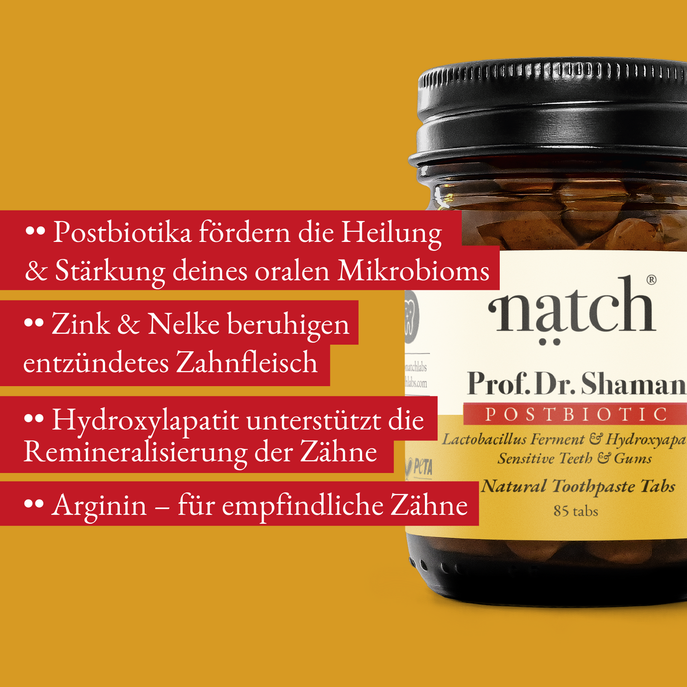 The Natch Premium Ritual Set – Postbiotic Oral Care Redefined