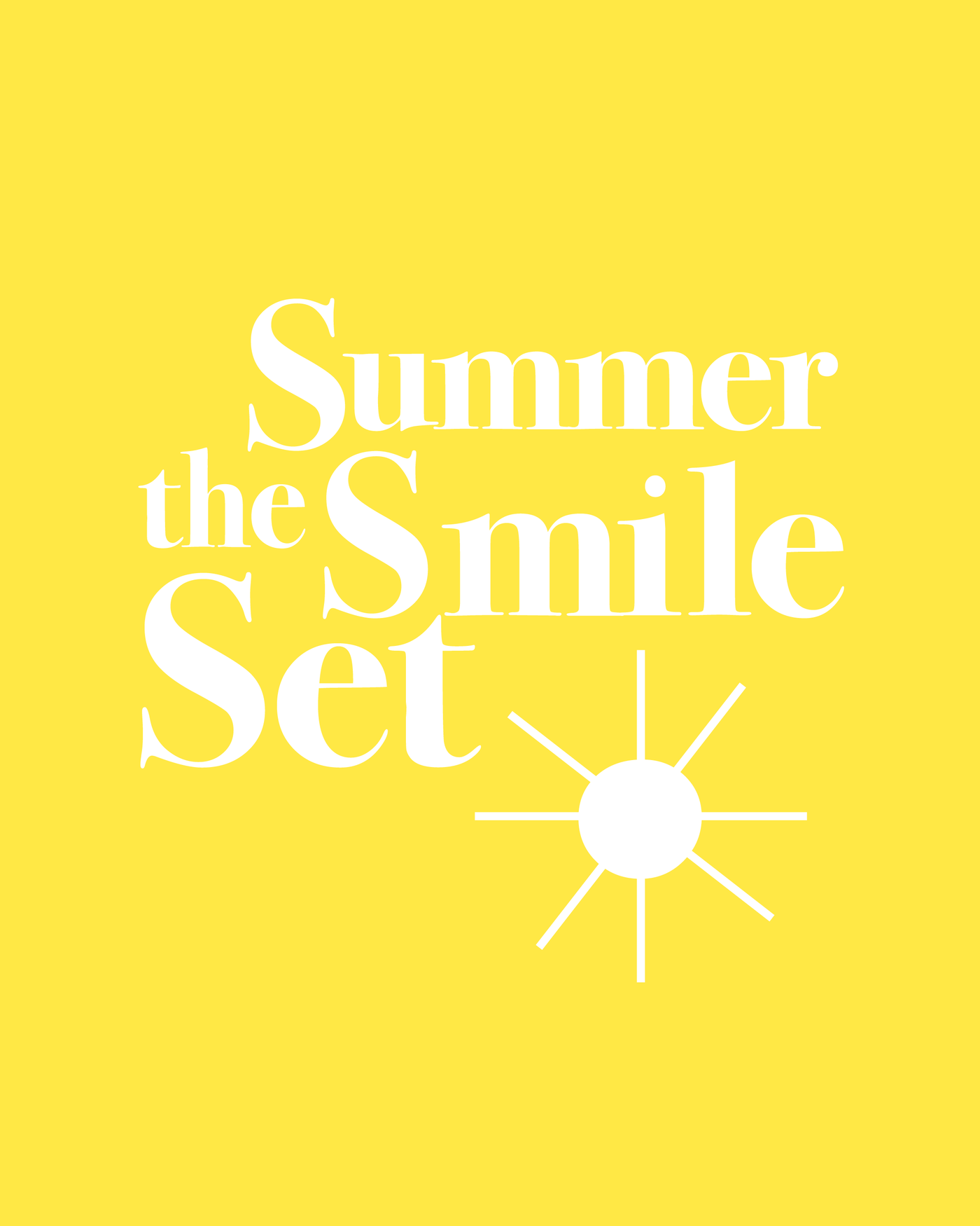 😎 The Summer Smile Set