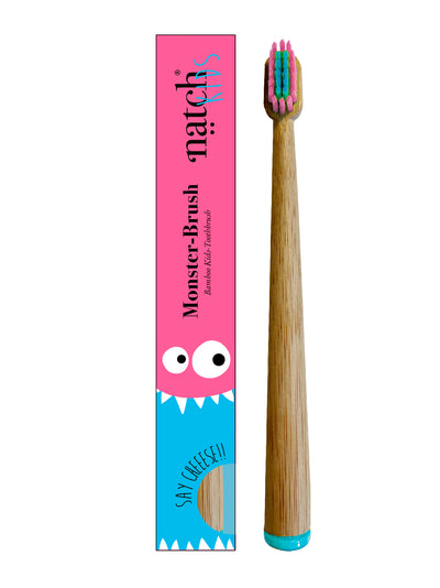 Tooth Monster Bamboo Toothbrush (Kids)