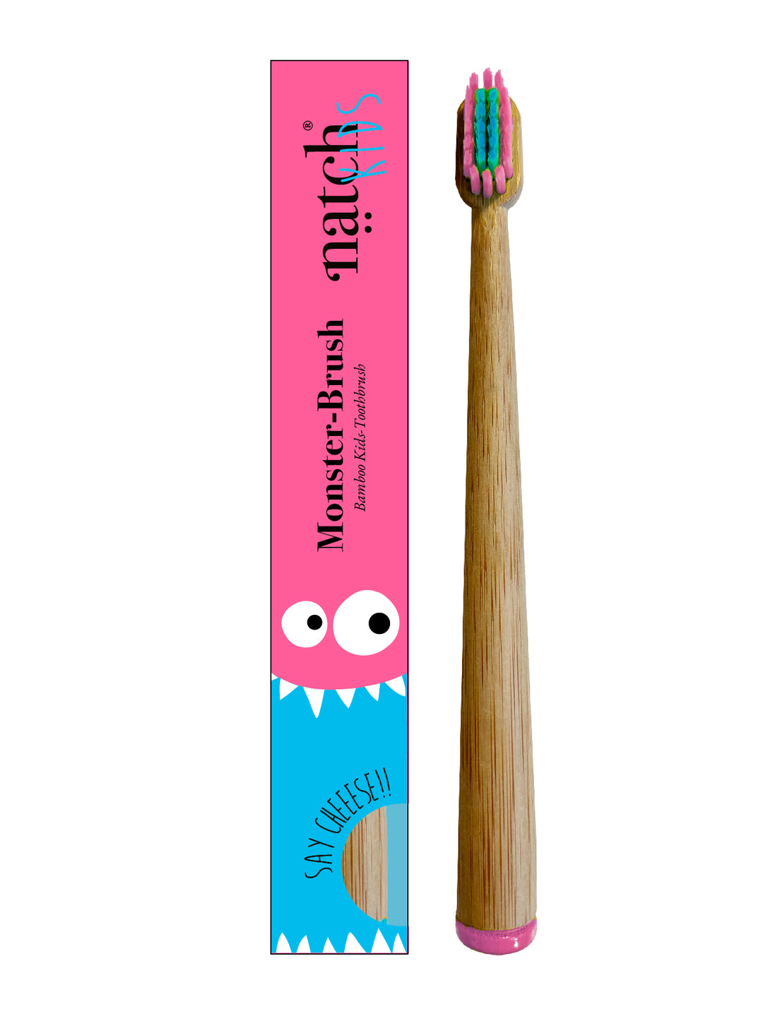 Natch •• Tooth Monster Bamboo Toothbrush (Kids) – Natch Labs