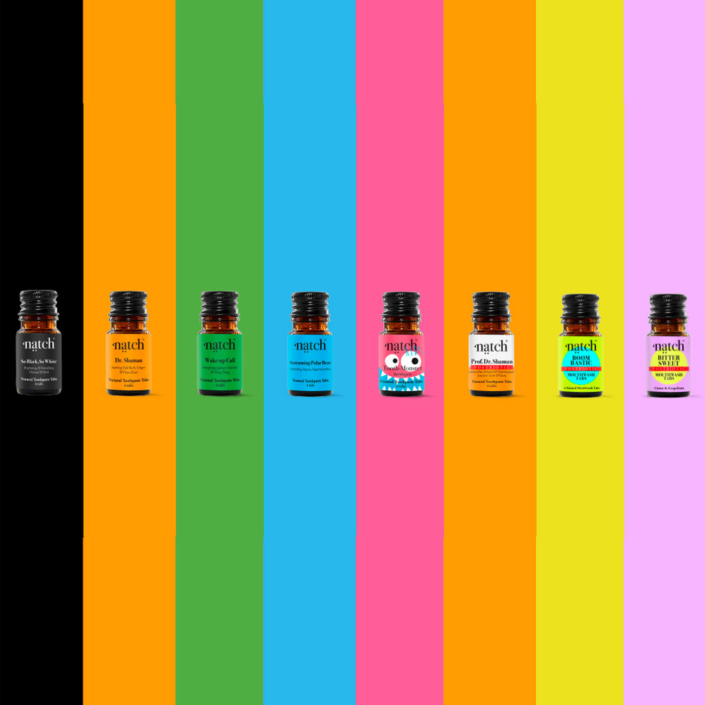 Natch Probierpaket – 7 Minis. Ein Preis. Kostenloser Versand in Deutschland.