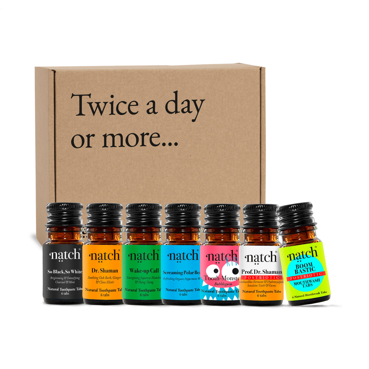 Try Natch: 7 Minis. One Price. Free Shipping.