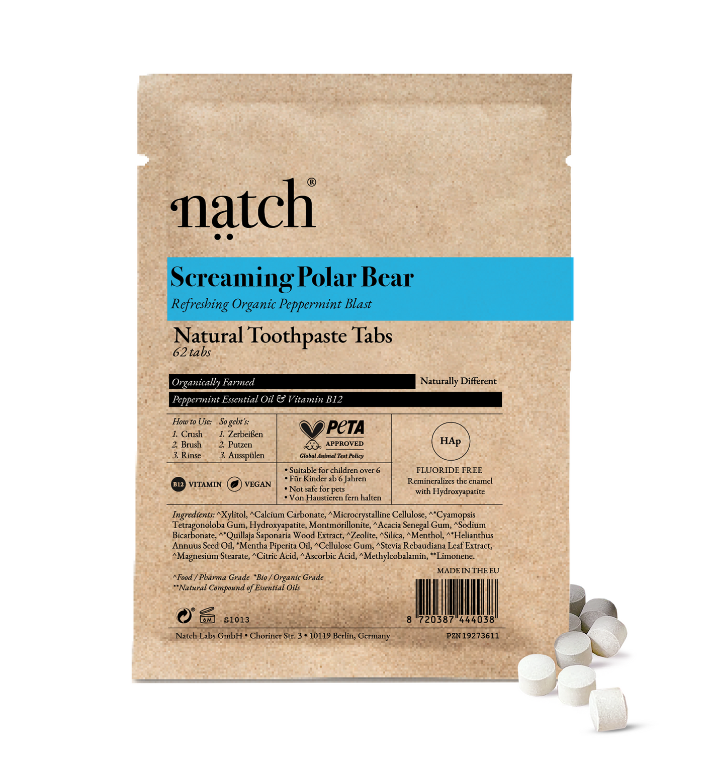 Screaming Polar Bear 1-Month Refill Bag