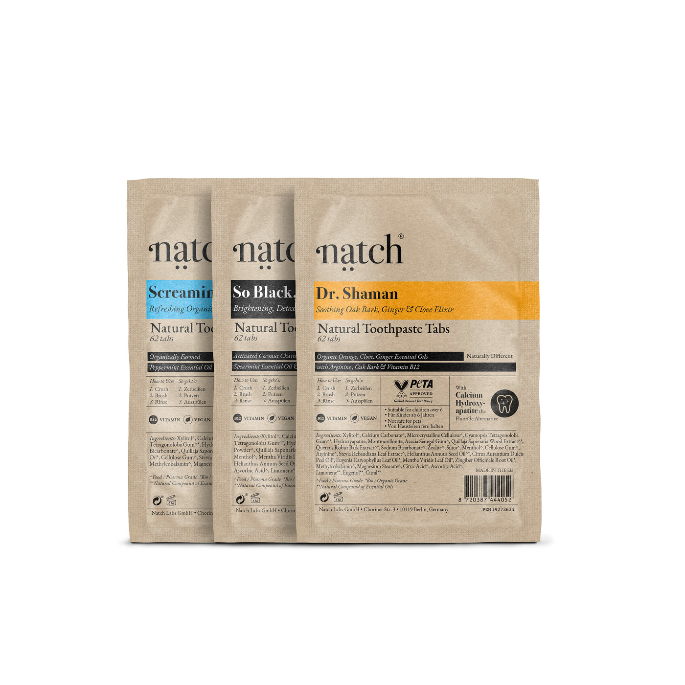 Ménage à Trois 3-Monats-Nachfüllpackungen