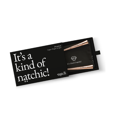 Natchic - Premium Copper Tongue Scraper