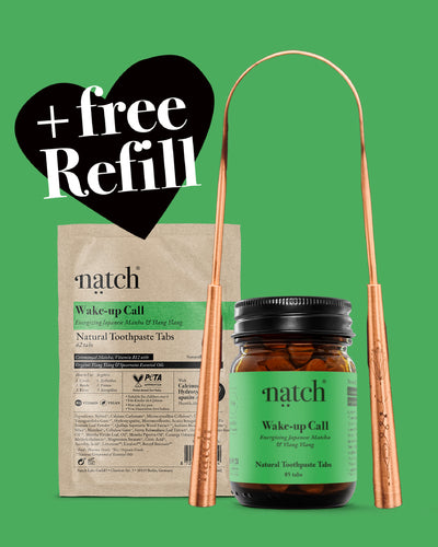 Back to Biz Bundle – Wake-up Call, Refill & Tongue Scraper - Natch Labs