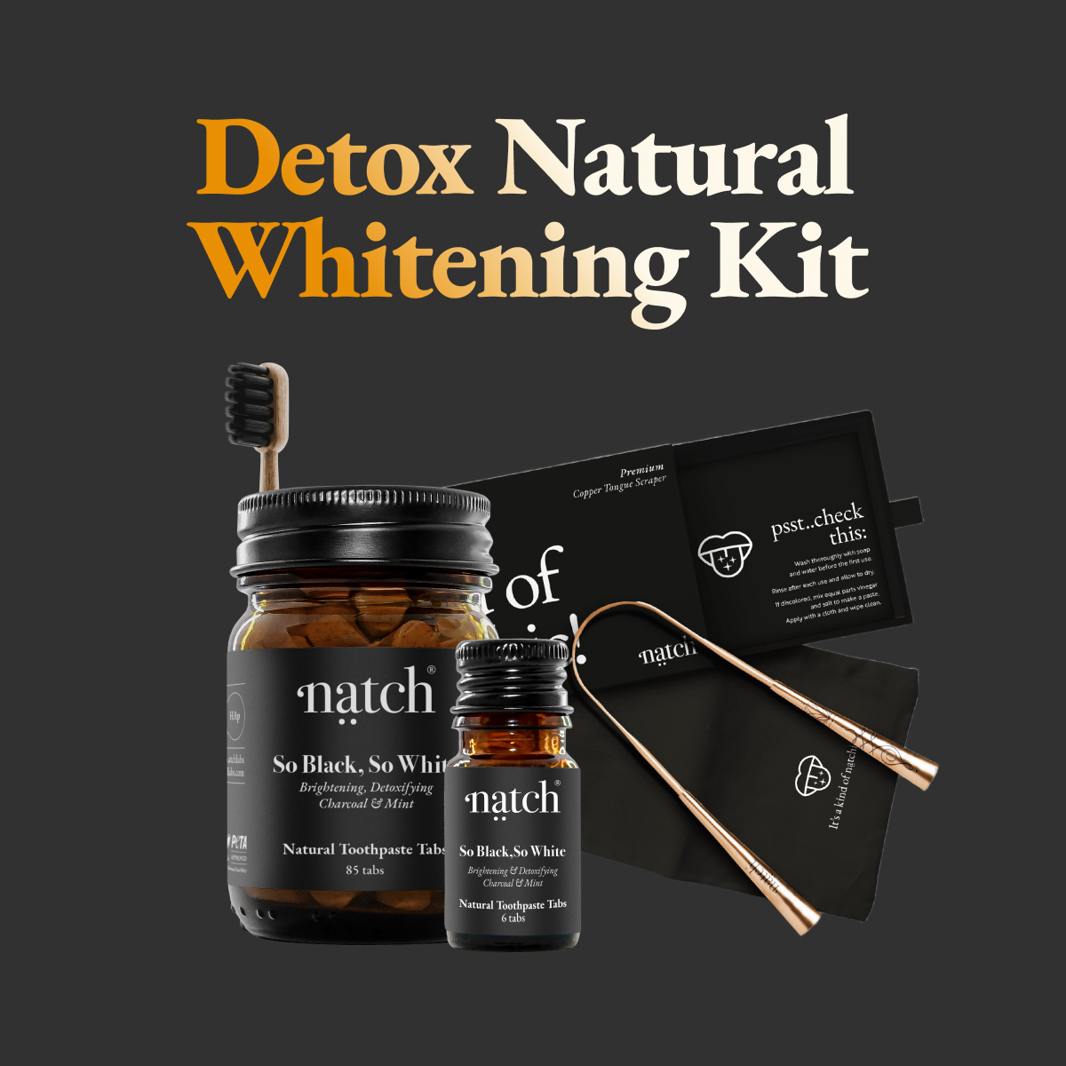 Natural Detox Whitening Kit
